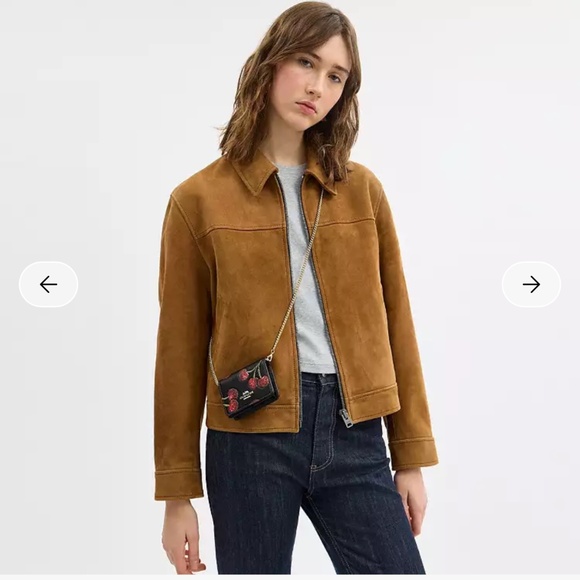 NWT coach!!Mini Wallet On A Chain With Cherry Print - Picture 6 of 7